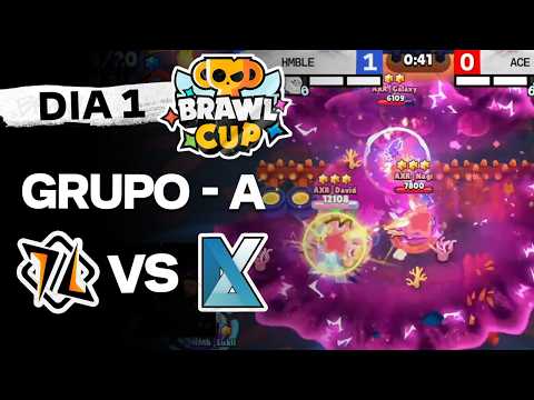 BRAWL CUP - ULTIMO JOGO DO DIA 1 - HUMBLE vs ACE XERO