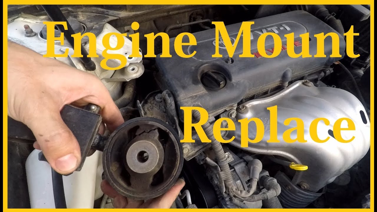 TOYOTA Camry Engine mount replace - YouTube