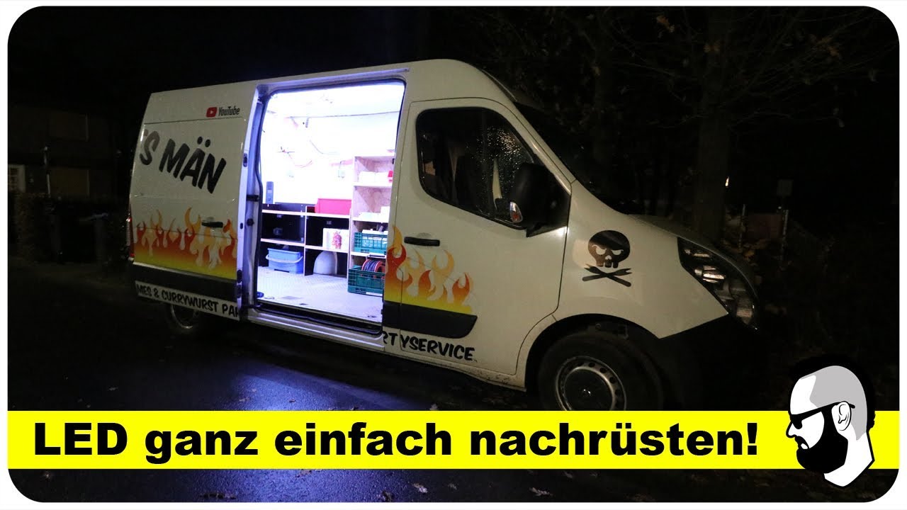 LED Laderaumbeleuchtung 3x1meter Wohnmobil Innenraumbeleuchtung Multivan T4  T5