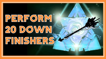 How To Do 20 Downed Finisher Attacks for Magistar Incarnon