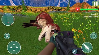 Dinosaur Hunter Free:Sniper Shooting Hunter Mania Android Gameplay #2 screenshot 1