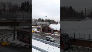 Finland Modern Tram! 2024 #ratikka #suomi #manse #tampere #dailylife #fy #skoda 8. maaliskuuta 2024