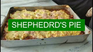 Cooking the Shephard's Pie at SIMSS!