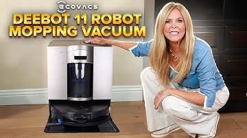Ecovacs Deebot X11 Robot Mopping Vacuum | Smart Home 2025 | OmniCyclone with Powerboost