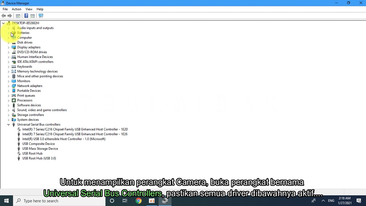 Update Webcam Tidak Ada Hilang di Device Manager, Ternyata ini Penyebabnya