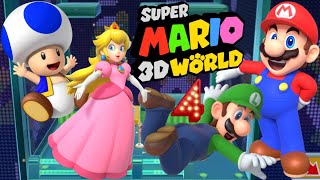 ASM: Super Mario 3D World-Walkthrough 4!!