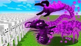 1000 SKELETONS vs ALL VOID BOSSES (Minecraft Mob Battle)