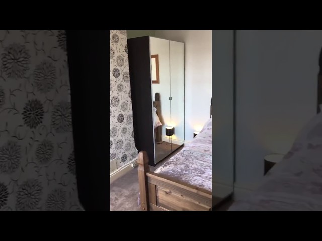 Video 1: Bedroom (?new wardrobe and carpet!)