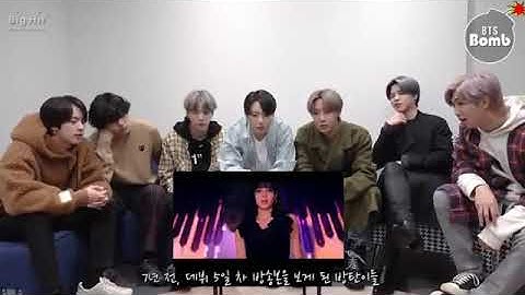 Bts reaction to black pink song how you like that