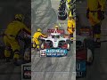Alex Palou CRAWLS to his box after running out of fuel after a rain delay in St. Louis! #racing
