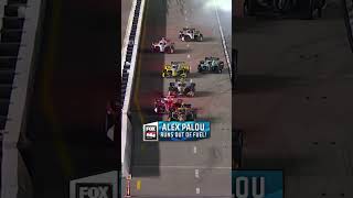 Alex Palou CRAWLS to his box after running out of fuel after a rain delay in St. Louis! #racing