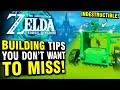 Tears of the Kingdom - PRO TIPS for Building Vehicles, Traps, Tools, and More!