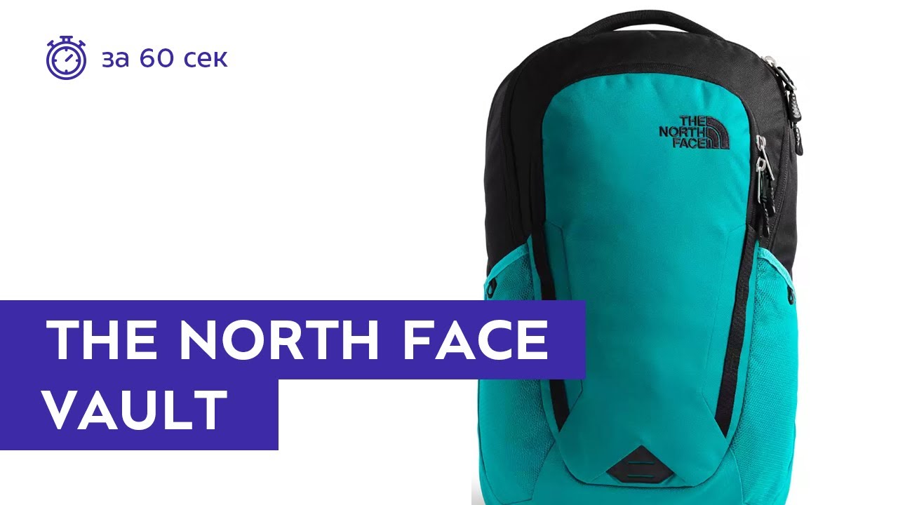 the north face vault backpack in green