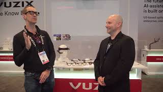 Vuzix - Z100 AI-Assisted Smart Glasses - Interview - CES 2025 - Poc Network