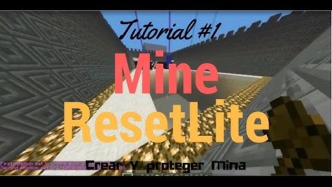 Hacer y proteger minas con plugin MineResetLite, español 1.8