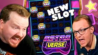'Streamer RTP' vs NEW SLOT 👉 Retro Verse 💰