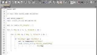 Batch 70 Sort Function
