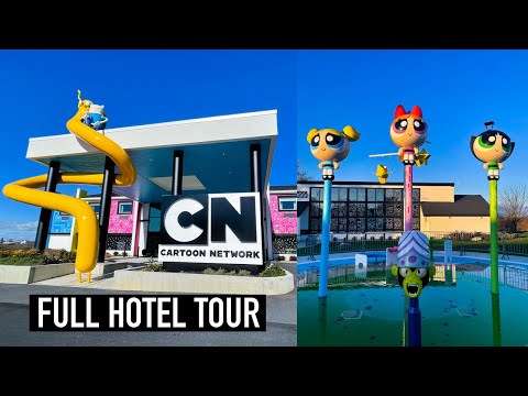 Watch: 10-year-old explores new Cartoon Network Hotel in Lancaster, PA