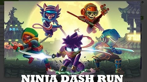 NINJA DASH RUN - EPIC ARCADE OFFLINE GAMES 2020 | MOBILE GAMEPLAY | HD
