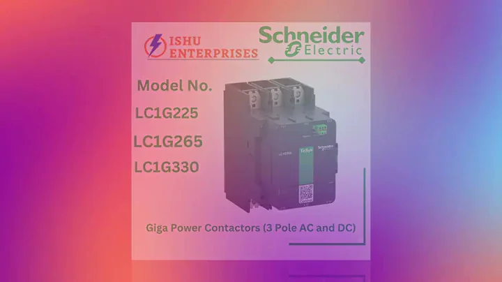 TeSys Giga Power Contactors 3 Pole AC and DC