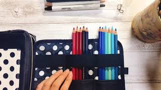 【ハロウィンティータイム/色鉛筆収納】ルピシアのハロウィンセット/新しいペンケース