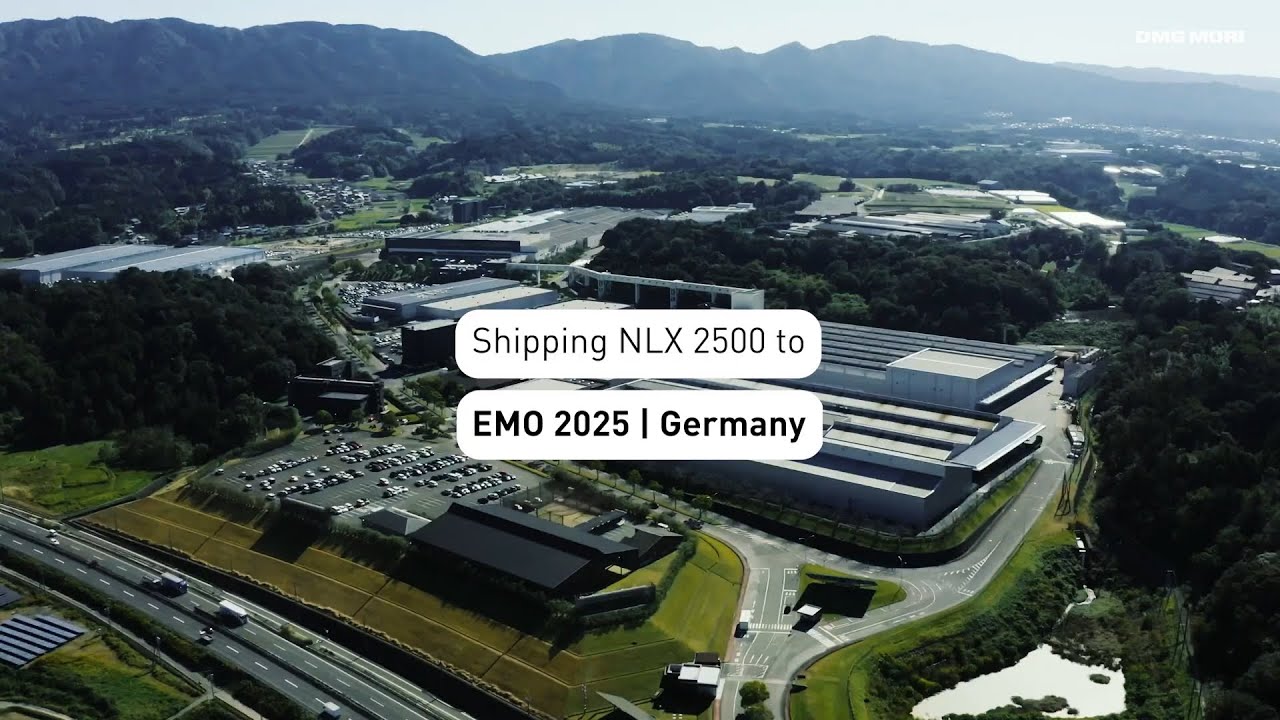 日本からドイツへ： 最新ターニングセンタNLX 2500 2nd Generationが