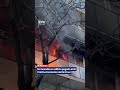 AHORA: Se incendia el edificio pegado al de Cristina Fernández de Kirchner