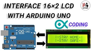 How to interface lcd with arduino | Connect lcd to Arduino | Arduino lcd Interfacing | 16x2 lcd code