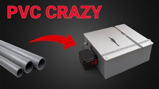Homemade Mini Table Saw From PVC | Pipe Holic