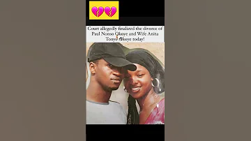 Court Allegedly Finalized The Divorce Of Anita Tonyo And Paul Okoye Shorts Youtubeshorts Rudeboy 
