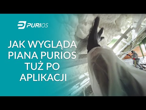 Jak wygląda Piana Purios Otwartokomórkowa tuż po aplikacji. Sprawdza Dominik Strzelec.