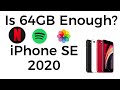 iPhone SE 2020 - Is 64GB Enough Space?