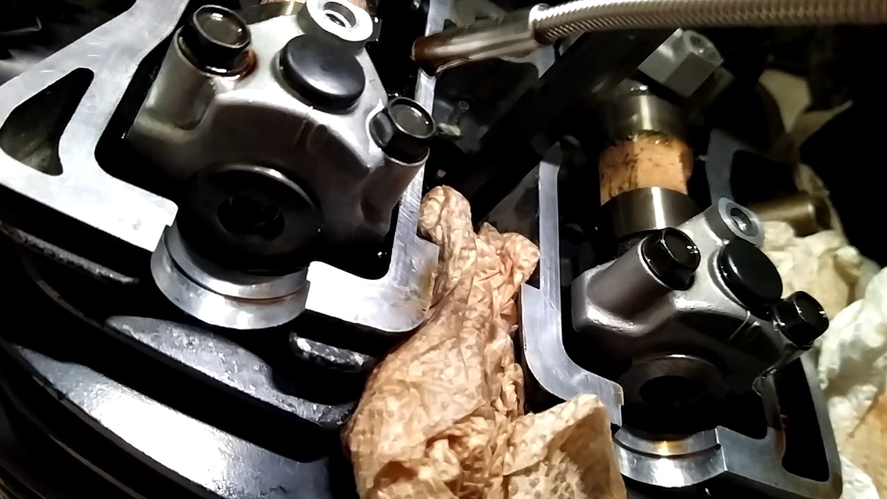 PL / US [part 3] valve adjustment Yamaha XVZ 1300 Royal Star Venture