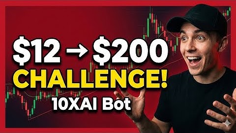 💰 Turning $12 Into $200 on Deriv (December Challenge With 10XAI Bot!)