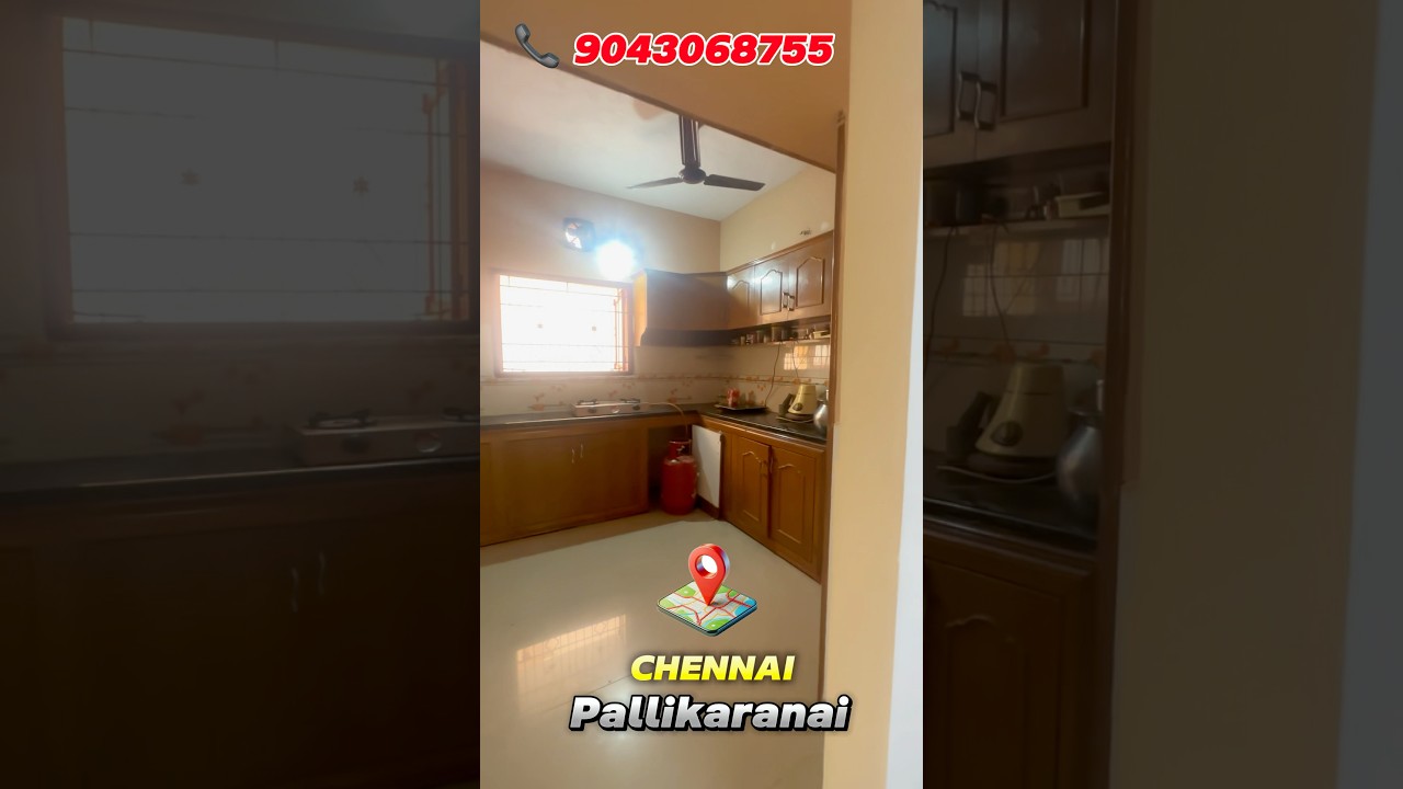 📞9043068755 📍CHENNAI PALLIKARANAI RESALE SEMI FURNISHED 3BHK FLAT FOR SALE 🏡