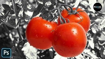 How to easily Color Isolate Red in a Photoshop