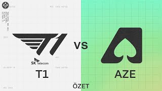 Team Aze (AZE) vs T1 (T1) Maç Özeti | MSI 2022 Grup Aşaması 2. Gün