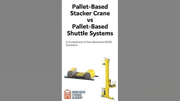 Stacker crane VS Shuttle pallet #storagesolutions#warehouse#logistics#automation #storagesolutions