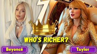 Taylor Swift vs Beyoncé Net Worth 2025 😱 Who’s Richer Now #celebritynews #hollywoodgossip #beyonce News