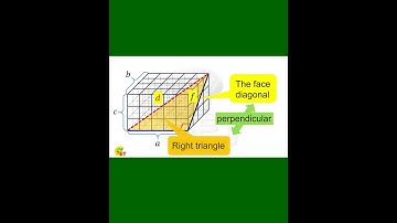 How to find the space diagonal of a cuboid?