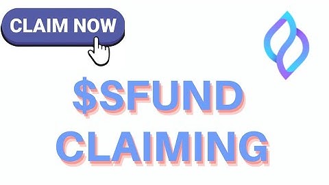 HOW TO CLAIM NEW $SFUND TOKEN