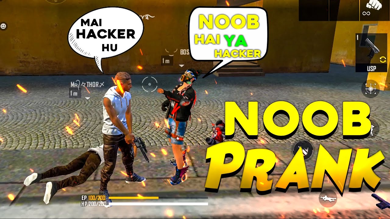 Munna Is Hacker🤣 Prank with Random Player CS Gameplay - Garena Free Fire-  Total Gaming 