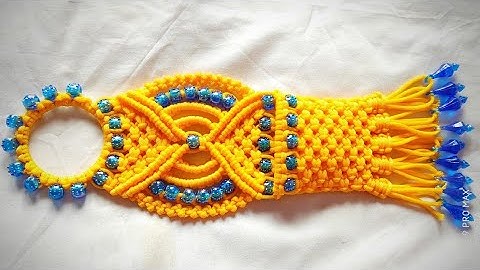 Easy Macrame Mobile Hanger for Beginners