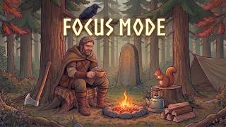 Medieval Forest Study Music 🌲 Deep Focus Lofi (No Distractions)