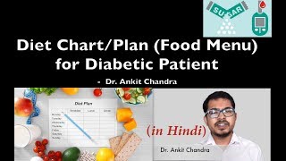 Diet Chart & plan for Diabetes Patients (Hindi) - Dr. Ankit Chandra (AIIMS New Delhi)