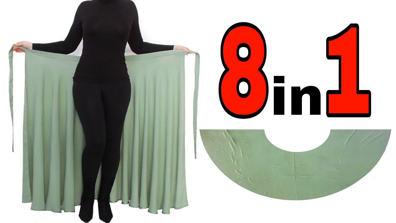 Make 1 Easy Circle Skirt, Wear in 8 ...