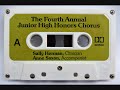 1989 NCMEA Junior High Honors Chorus
