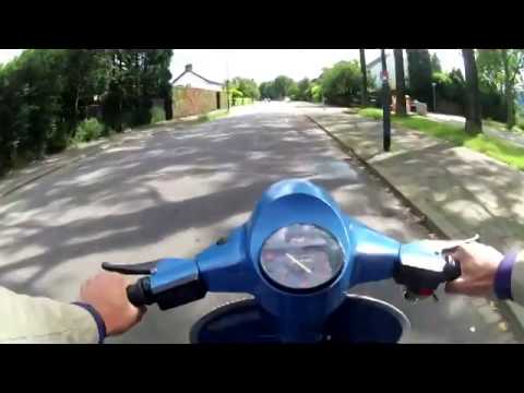 Vespa pk 50 xl plurimatic elestart  YouTube