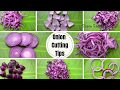 வித விதமாக வெங்காயம் வெட்டலாம் சுலபமாக | Easy method to chop onion | Beginners onion cutting guide