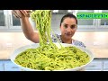 Espagueti verde 😲👌 Necesitas algo rápido y fácil?